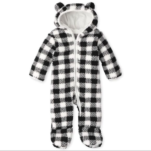 ✨ 4xHP✨Unisex Baby Christmas Sherpa Bunting✨